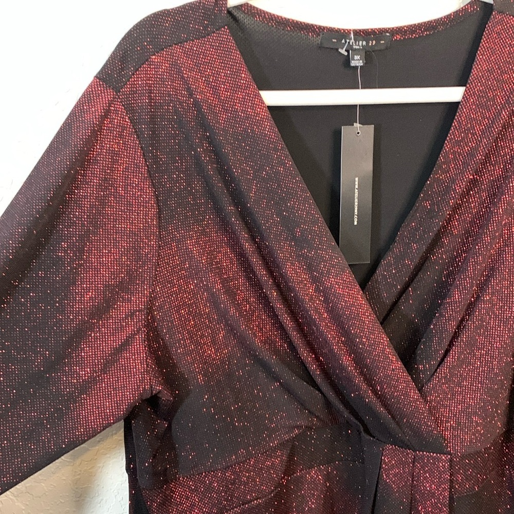 NWT Atelier 29 sparkly blouse - Picture 2 of 10